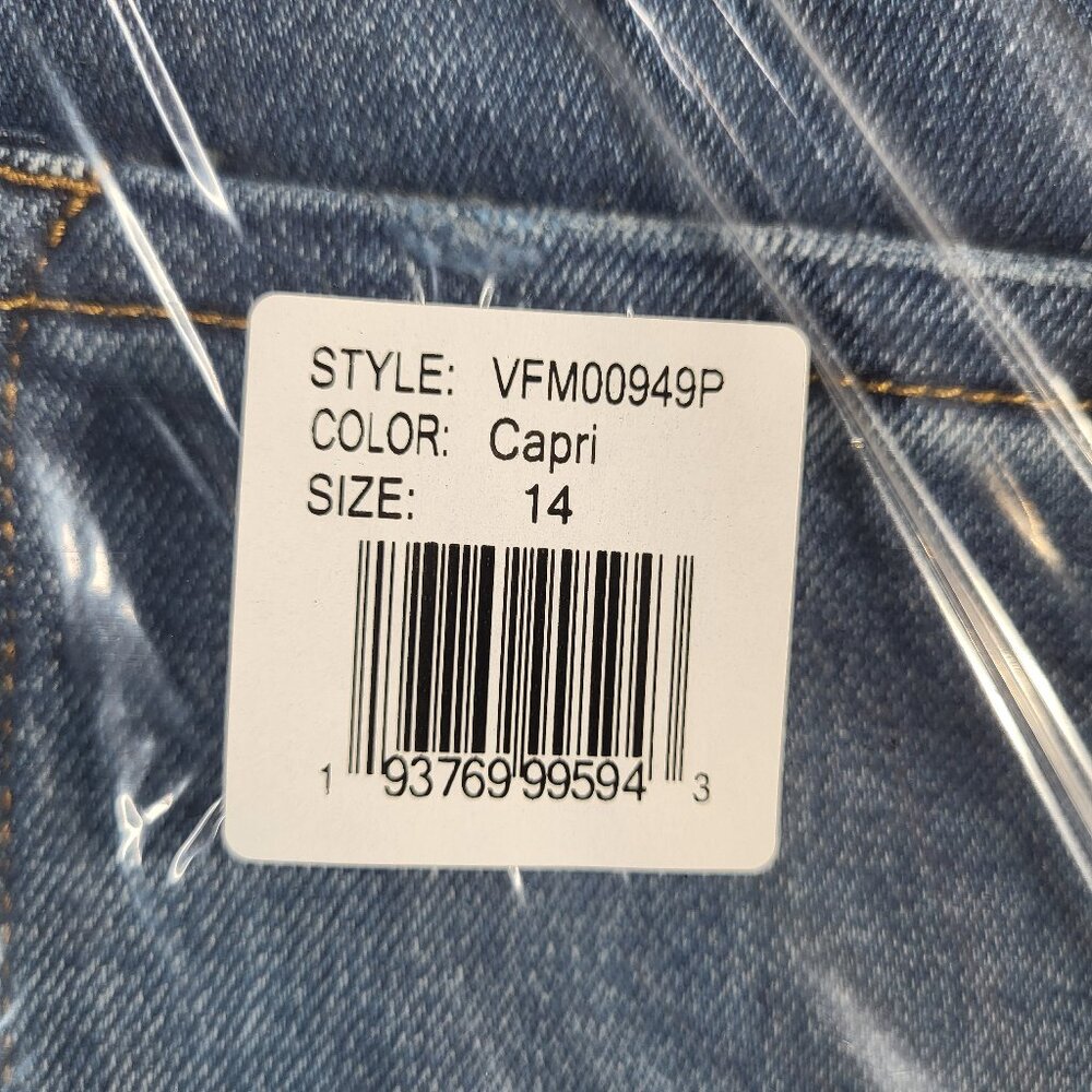 Curve Appeal Women's Jeans Size 14 Nicki High Rise Skinny Capri 14/32 - Picture 12 of 12